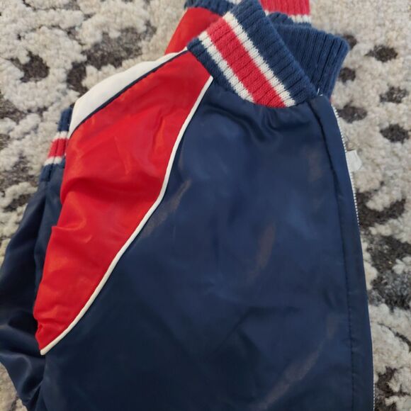 Vintage Arctic Explorer Boys Size 5 Blue & Red Bomber Jacket, Baseball League - Picture 14 of 16